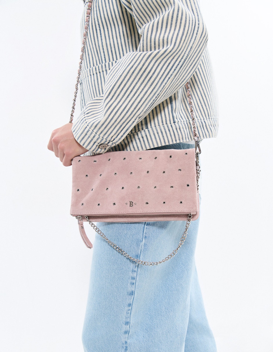 Bolsa crossbody de cuero para mujer 6
