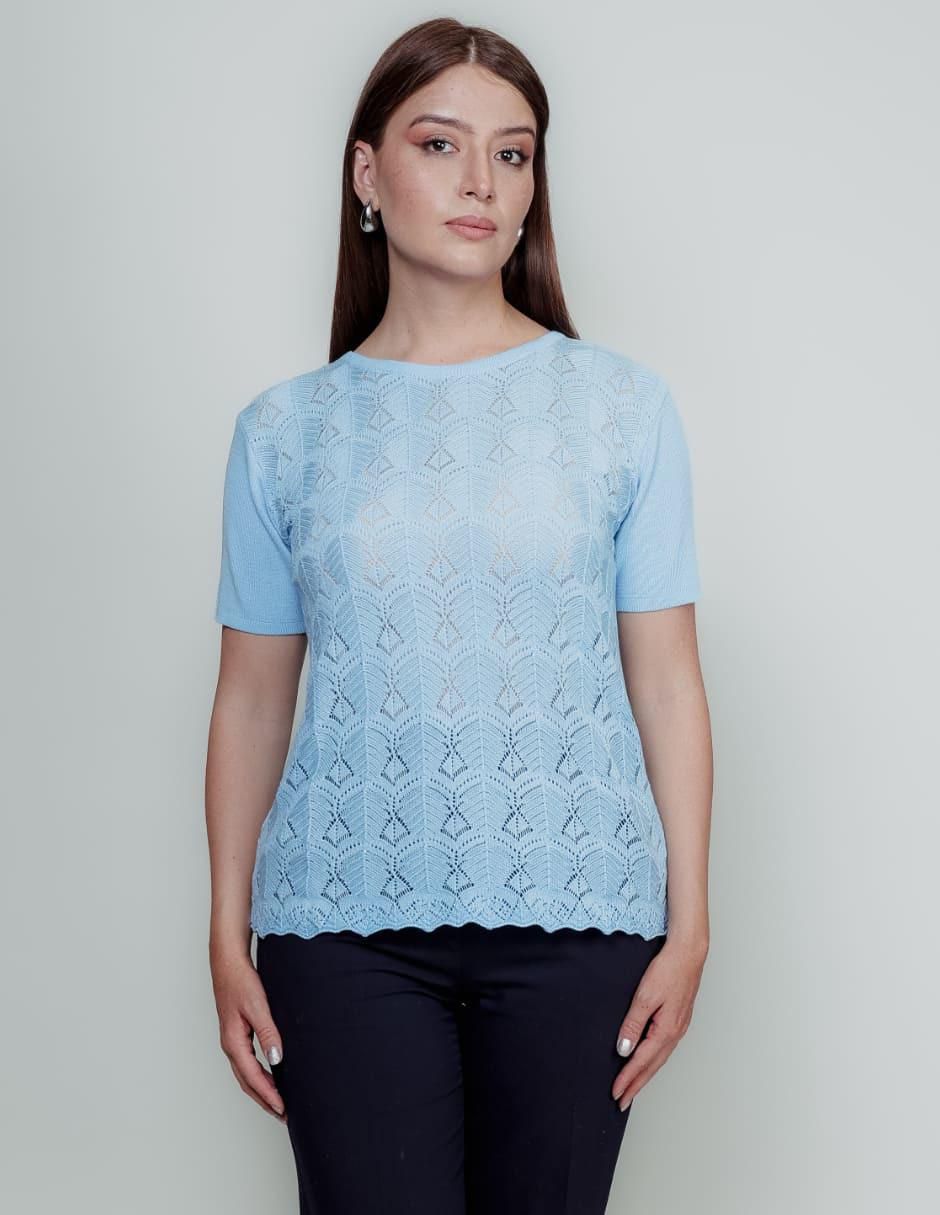 Blusa manga corta para mujer 1